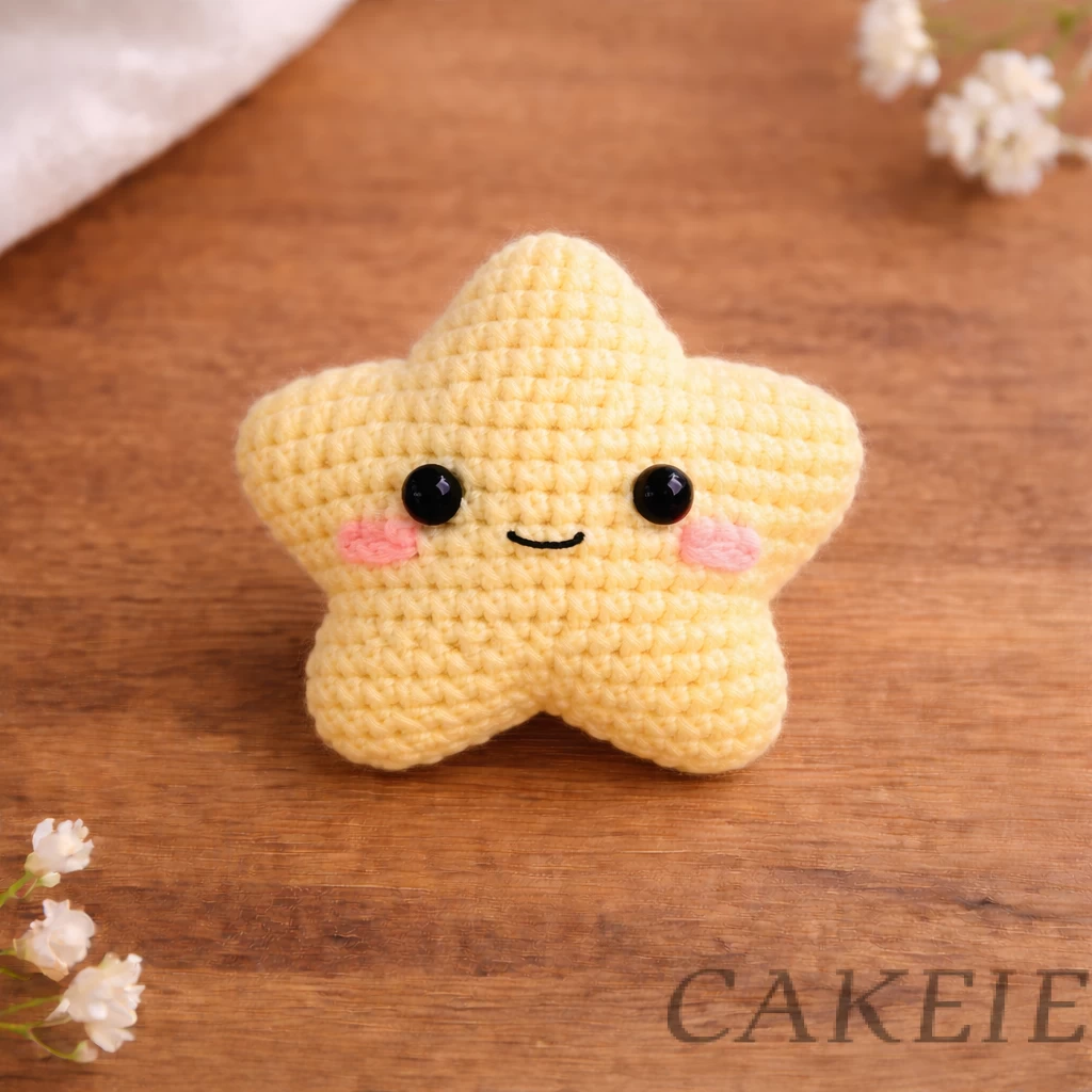 Crochet Mini Star Plush